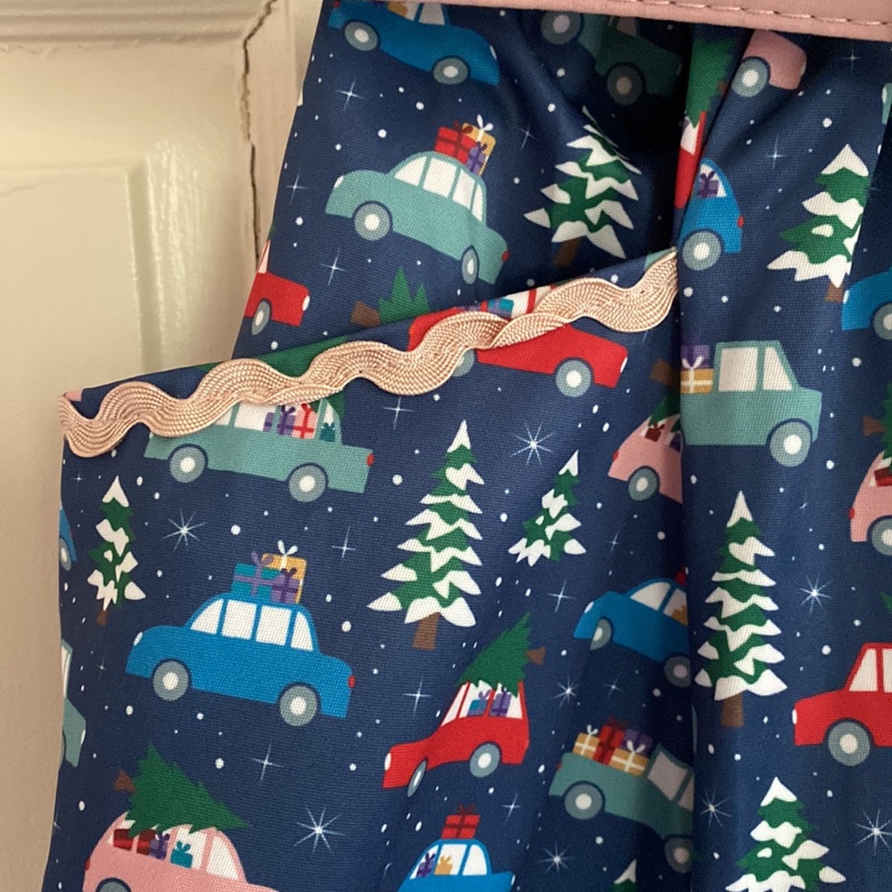Unique Vintage Christmas Retro Dress - Picture 3 of 3